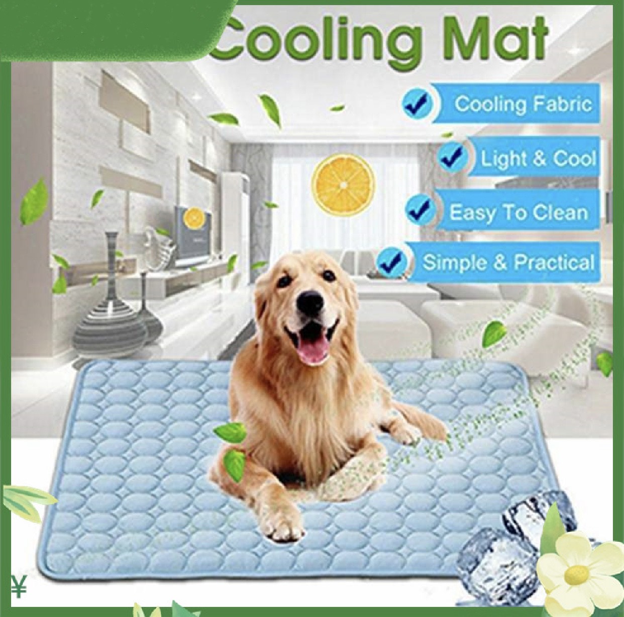 Manta refrescante para gatos y perros