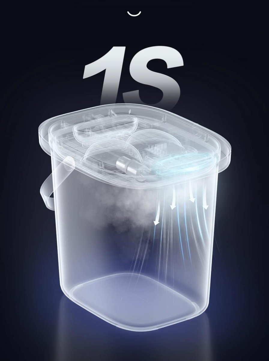 Smart Vacuum Pet Food Storage Container-3